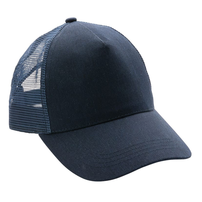 XD Design XD Design Men's Brushed Cotton 5 Panel Trucker Cap in Navy - 1
