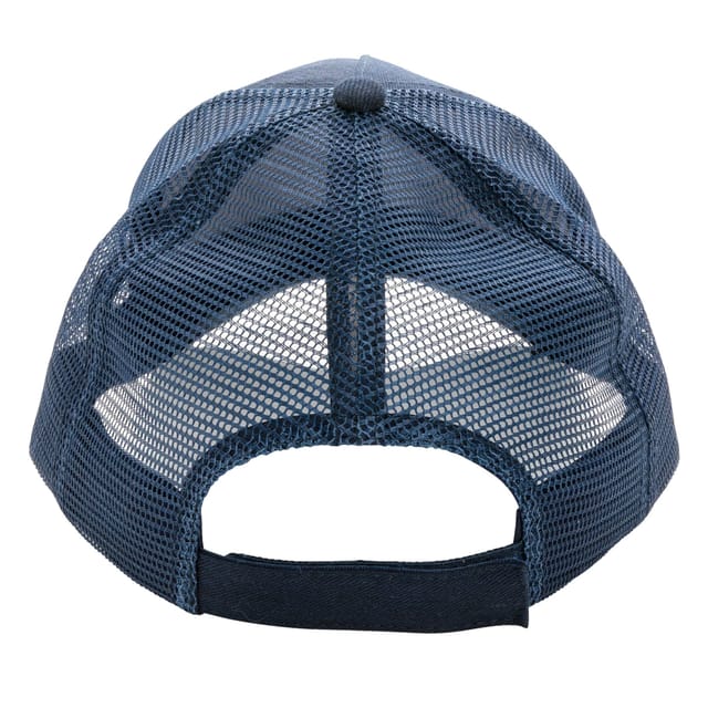 XD Design XD Design Men's Brushed Cotton 5 Panel Trucker Cap in Navy - 2