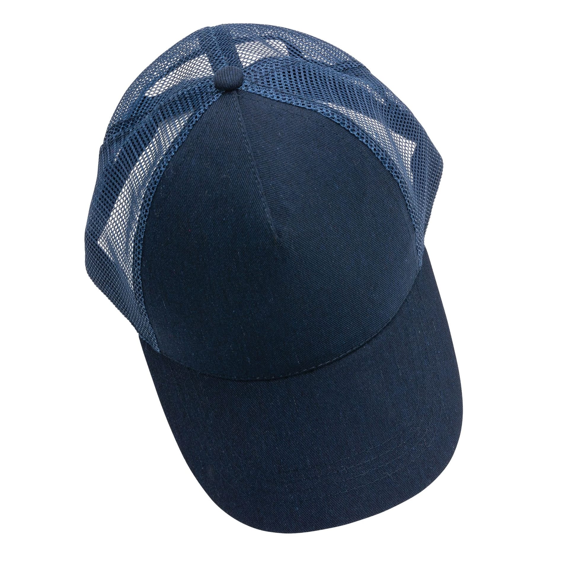 XD Design XD Design Men's Brushed Cotton 5 Panel Trucker Cap in Navy - 4