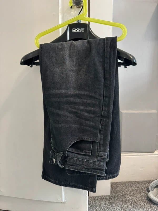 ASOS Black oversized jeans