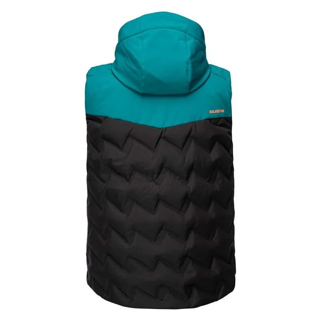 Iguana Iguana Men's Odel Quilted Gilet in Teal - 2