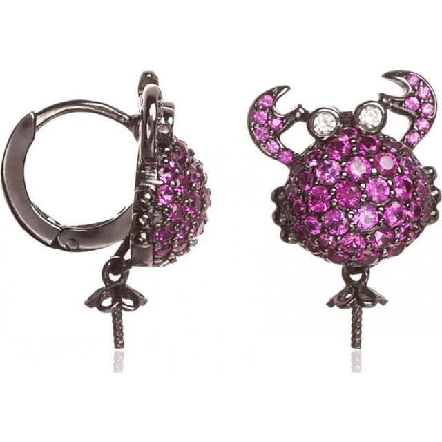 Lancaster Lancaster Women's JLA-EAR-CRAB-5 Pair Of Earrings - 2