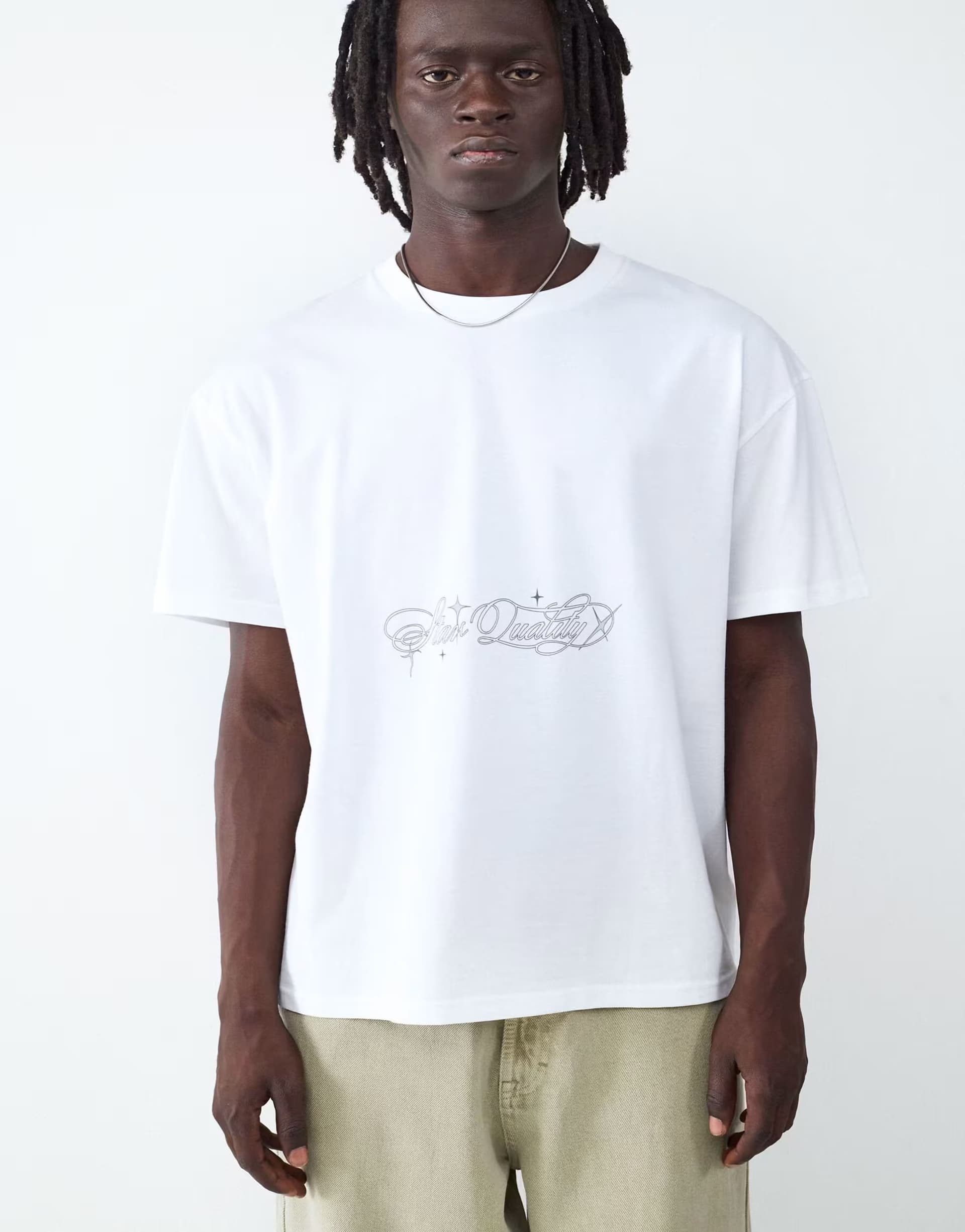 ASOS ASOS Balmohk Short-sleeved Tee in White