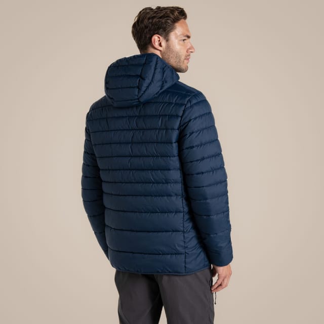 Craghoppers Craghoppers Men's Compresslite IX Hooded Water Repellent Jacket in Mid Navy - 2