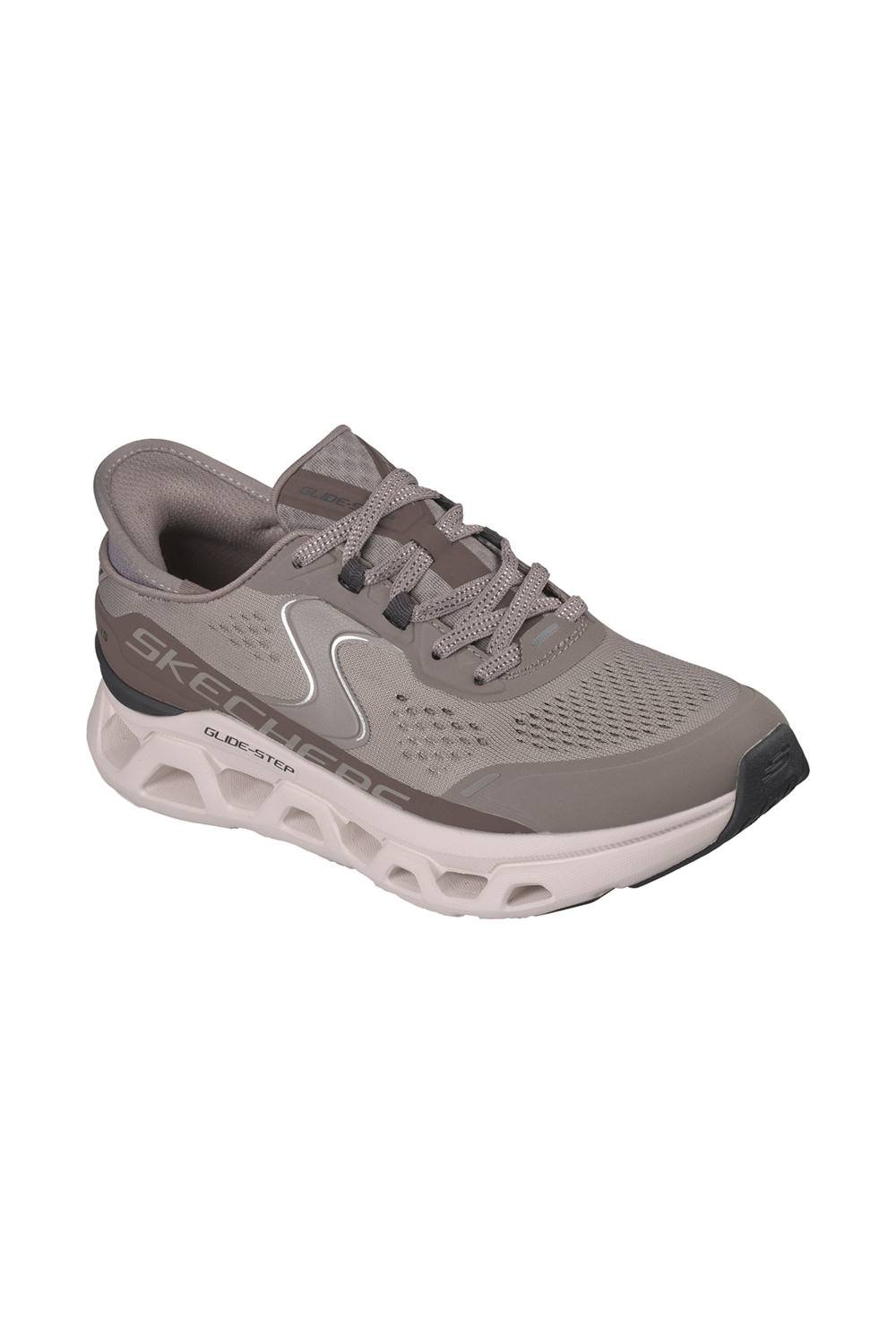 Skechers Skechers Women's GLIDE-STEP ALTUS Lace-Up Slip-Ins Dark Taupe - 2