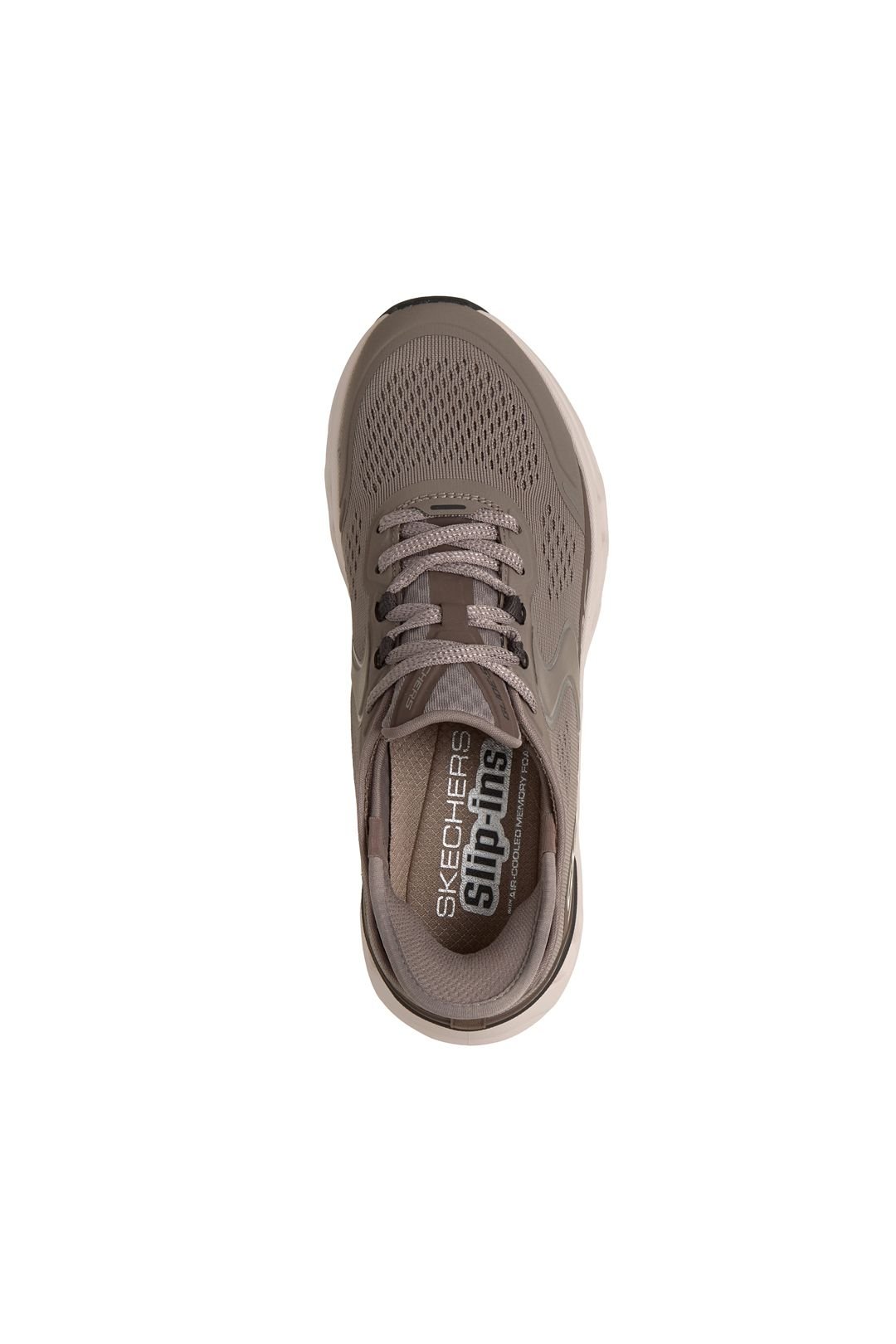 Skechers Skechers Women's GLIDE-STEP ALTUS Lace-Up Slip-Ins Dark Taupe - 3