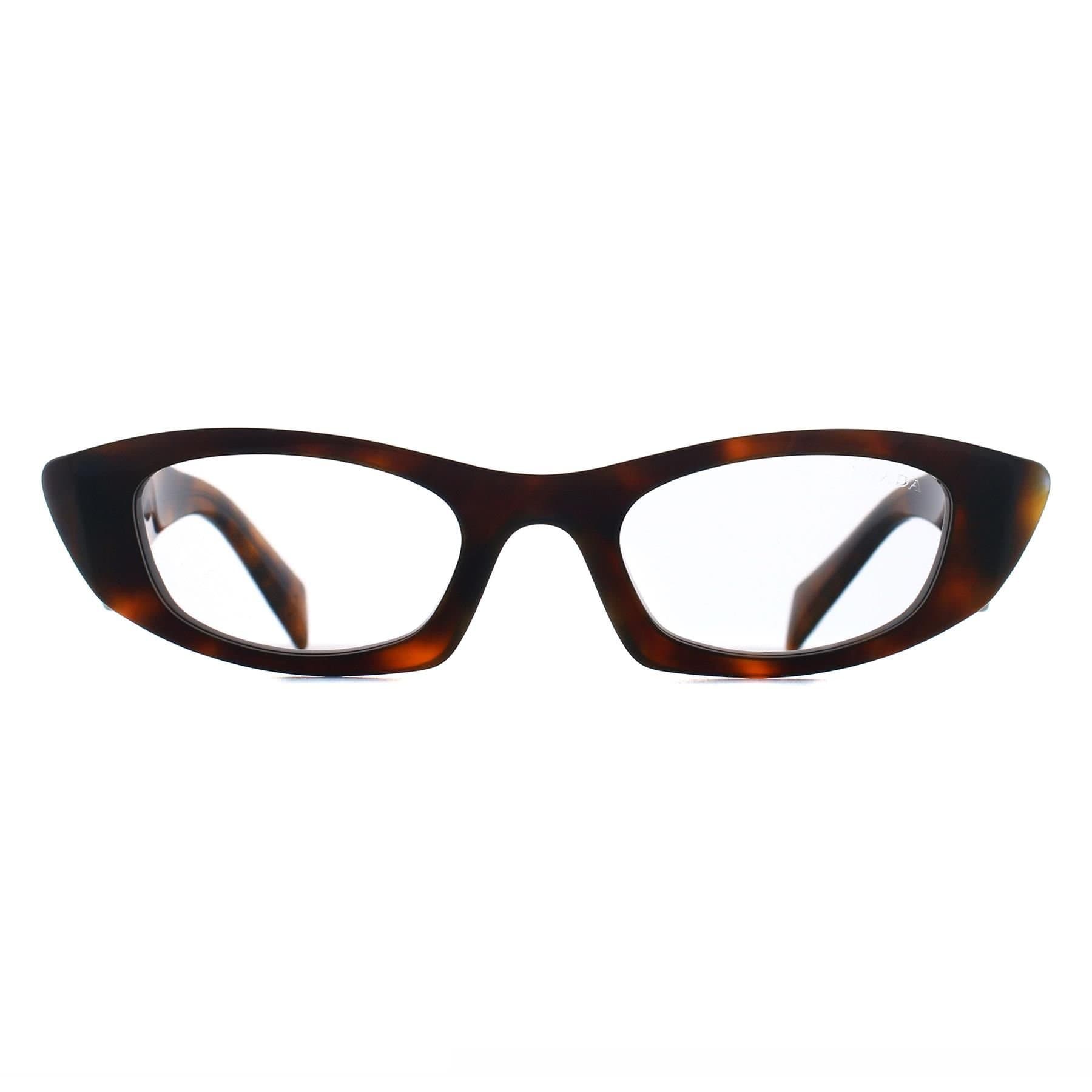 Prada Prada Women's Oval Juniper Tortoise Grey PRB16S in Brown