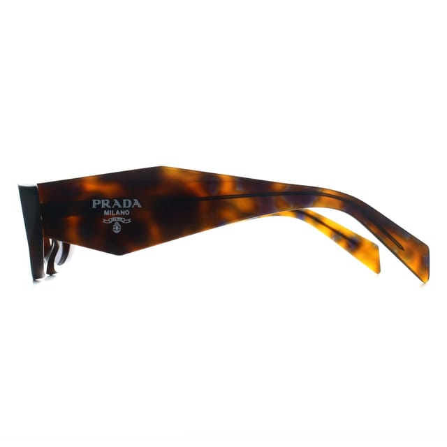 Prada Prada Women's Oval Juniper Tortoise Grey PRB16S in Brown - 3