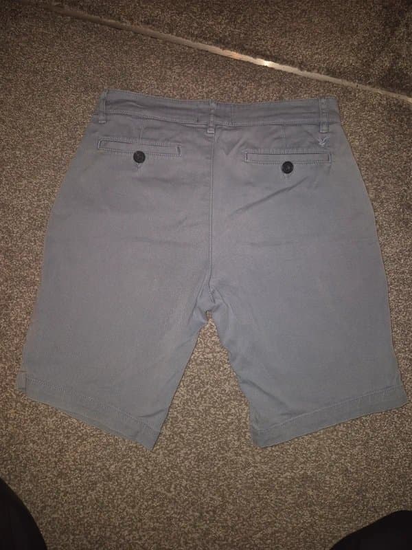 Lyle & Scott Mens lyle and Scott blue chino shorts waist 30