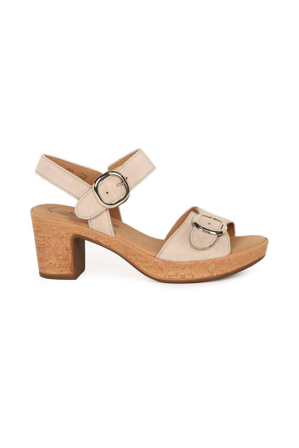 Gabor Gabor Women's 'Fantastica' Heeled Sandals in Cream - 3