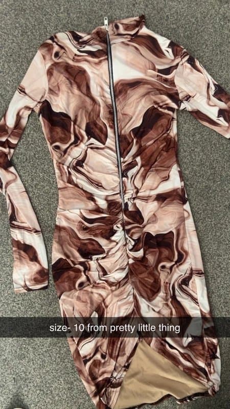 PrettyLittleThing dress for parties ect