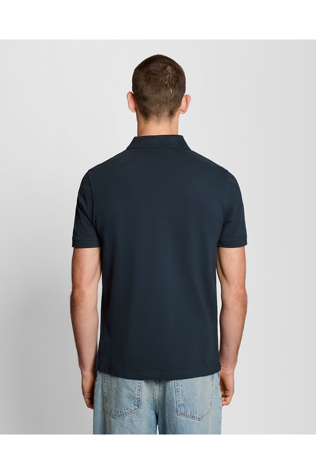 Lyle & Scott Lyle & Scott Men's Tipped Polo Shirt Navy / White - 3