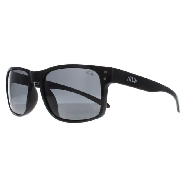 Atum Atum Men's Rectangle Shiny Black Smoke Grey Waterhouse - 2