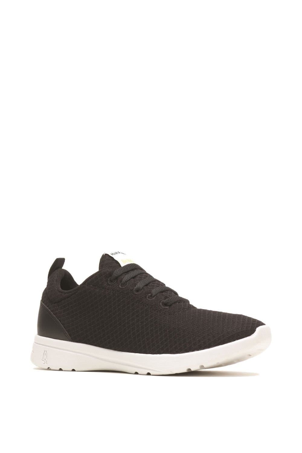 Hush Puppies Hush Puppies Women's 'Good' 100% RPET (Recycled) Textile Lace Trainers in Black