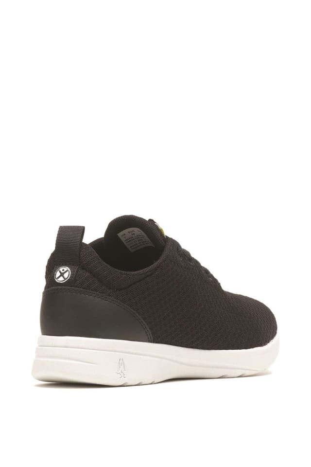 Hush Puppies Hush Puppies Women's 'Good' 100% RPET (Recycled) Textile Lace Trainers in Black - 2