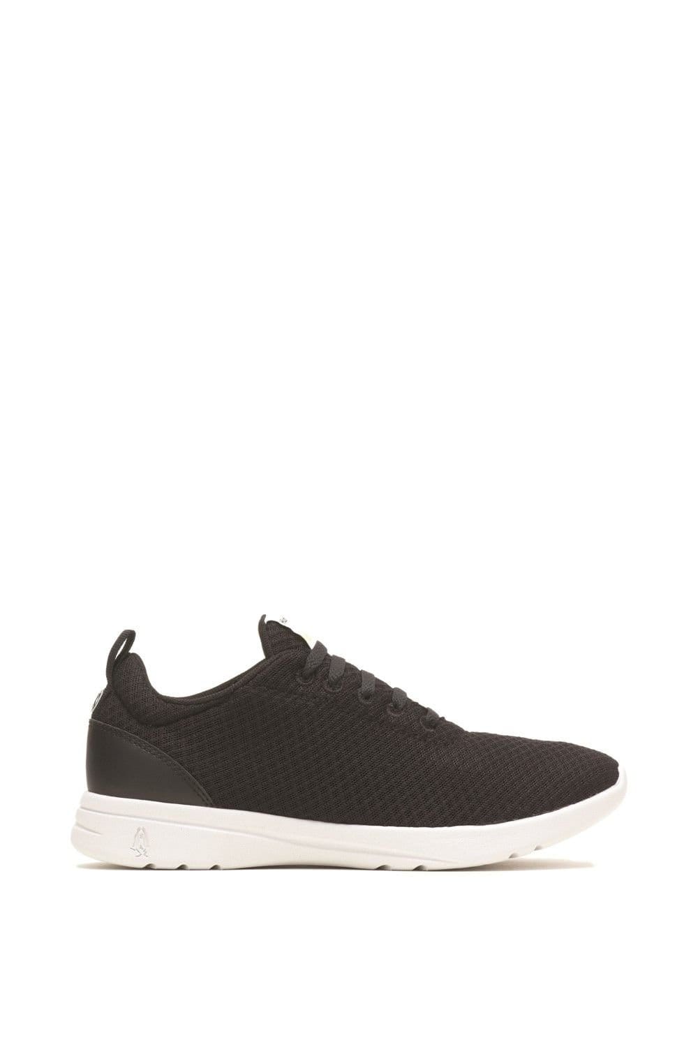 Hush Puppies Hush Puppies Women's 'Good' 100% RPET (Recycled) Textile Lace Trainers in Black - 4