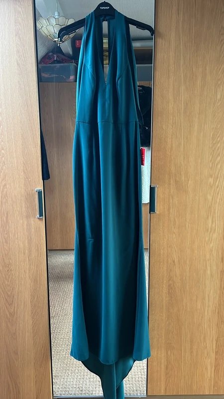 ASOS Full Length Green Asos Ball Gown 10 - 1