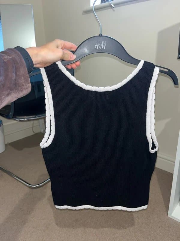 ASOS Asos tie knitted top