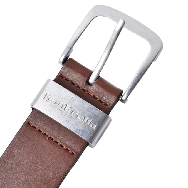 Lambretta Lambretta Men's Leather Lined Belt in Tan - 2