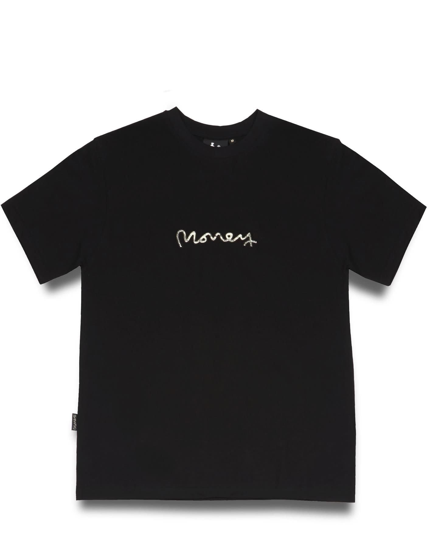 Money Men's Black Dollar Tee in 100% Cotton