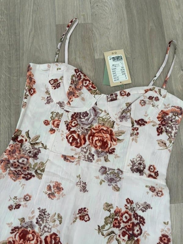 H&M H&M babydoll floral shift dress size 12 new