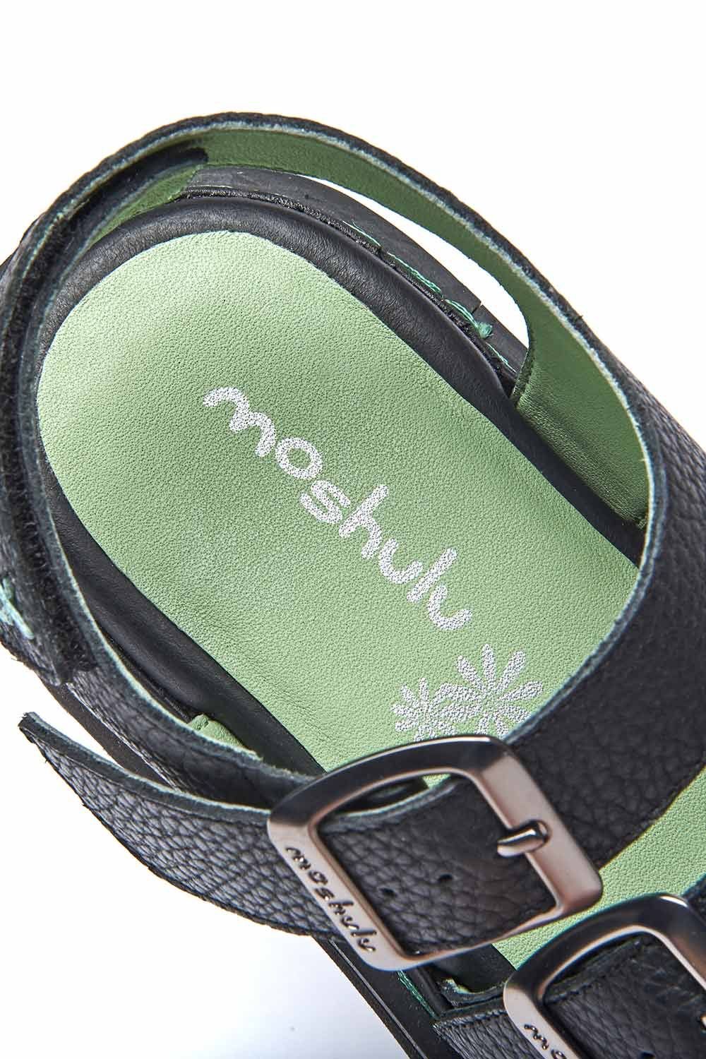 Moshulu Moshulu Women's 'Diantha' Chunky Adjustable City Sandals in Black - 4