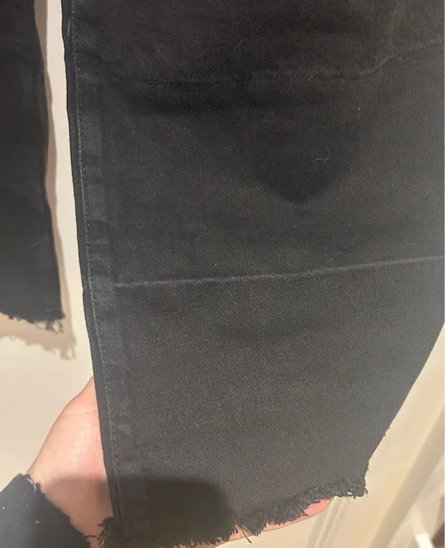 Trendyol Trendyol Black wide leg jeans size 10