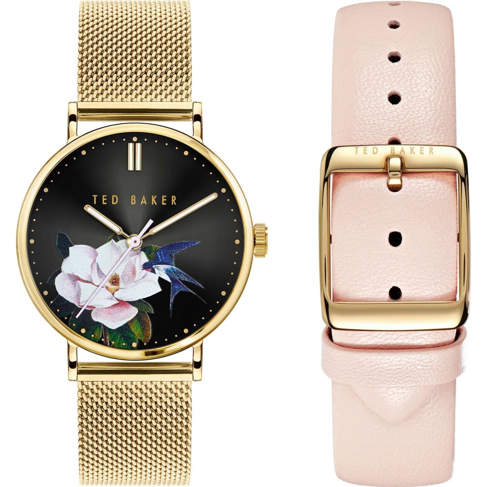 Ted Baker Ted Baker Women's TWG024500 Phylipa 37mm Quartz Watch in Gold