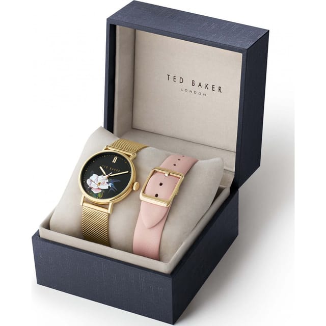 Ted Baker Ted Baker Women's TWG024500 Phylipa 37mm Quartz Watch in Gold - 2