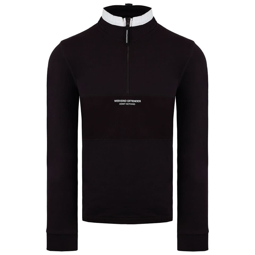 Weekend Offender Weekend Offender Men's Long Sleeve Dark Chocolate Lusaka Sweater in Brown