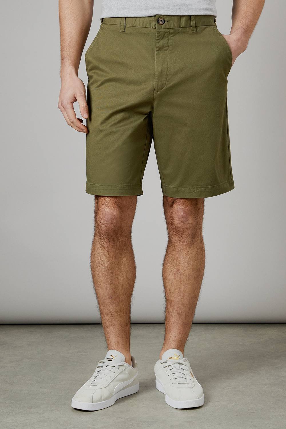 Maine Maine Men's Premium Chino Shorts in Khaki - 2