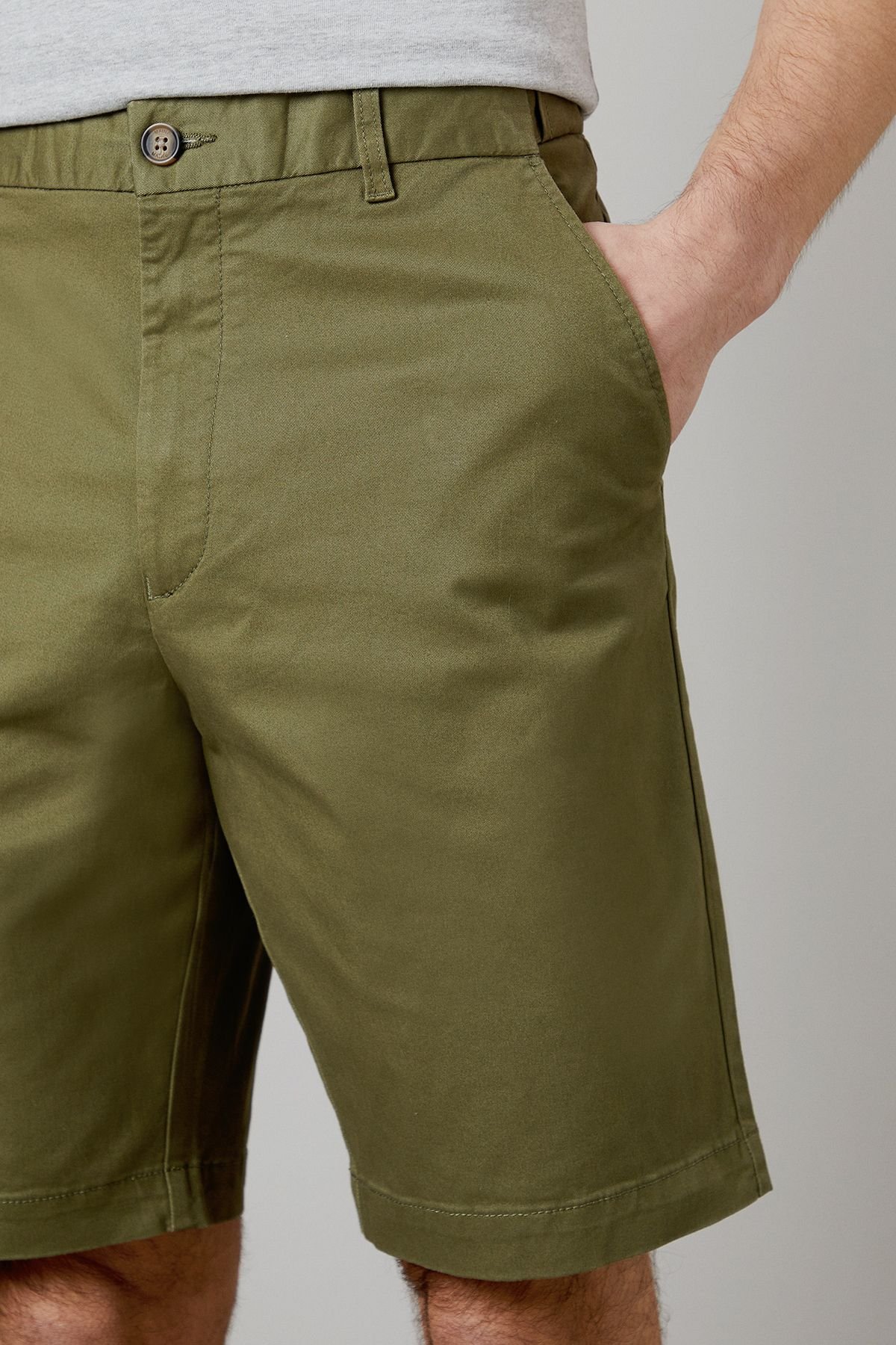 Maine Maine Men's Premium Chino Shorts in Khaki - 3
