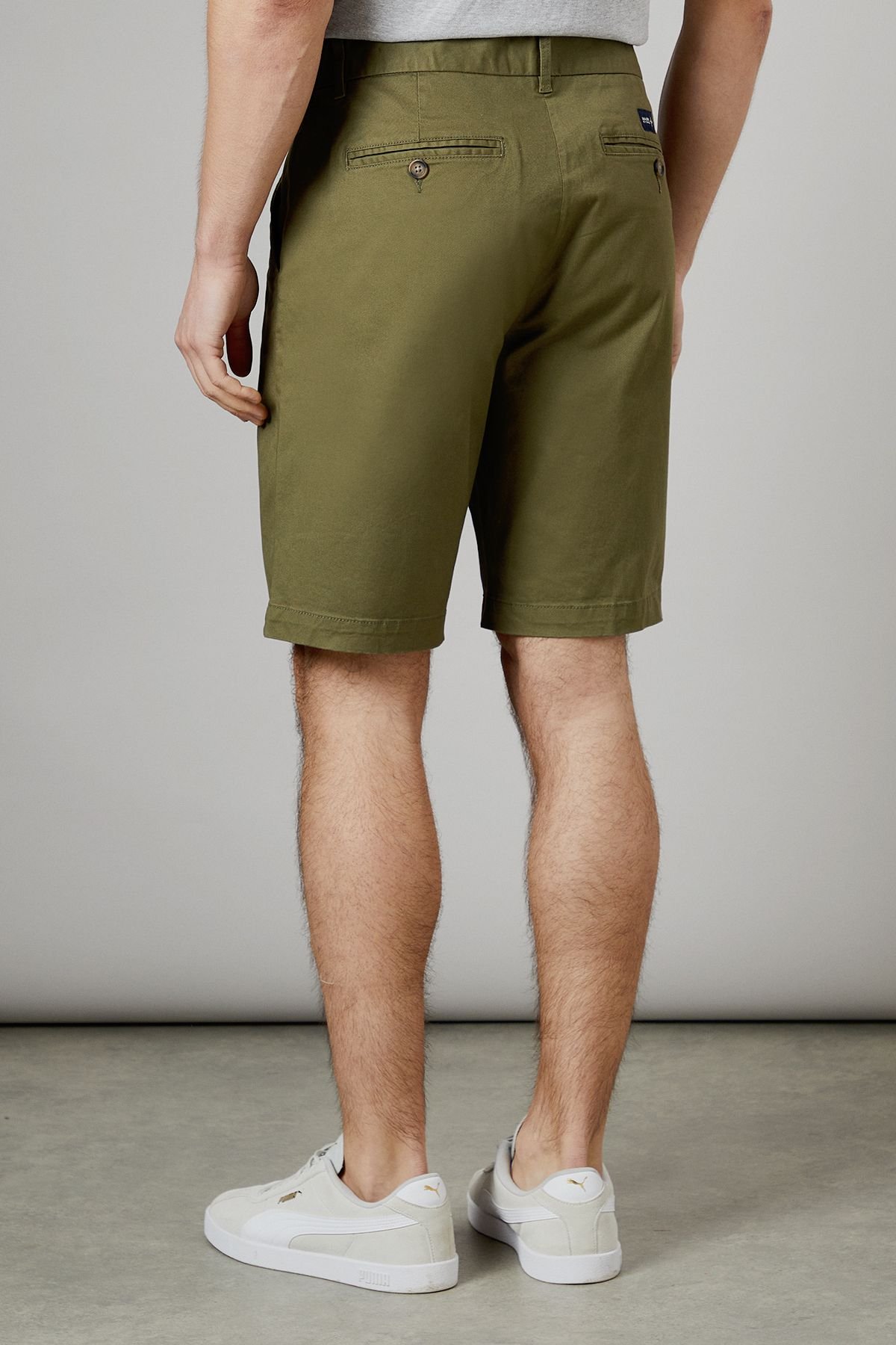 Maine Maine Men's Premium Chino Shorts in Khaki - 4