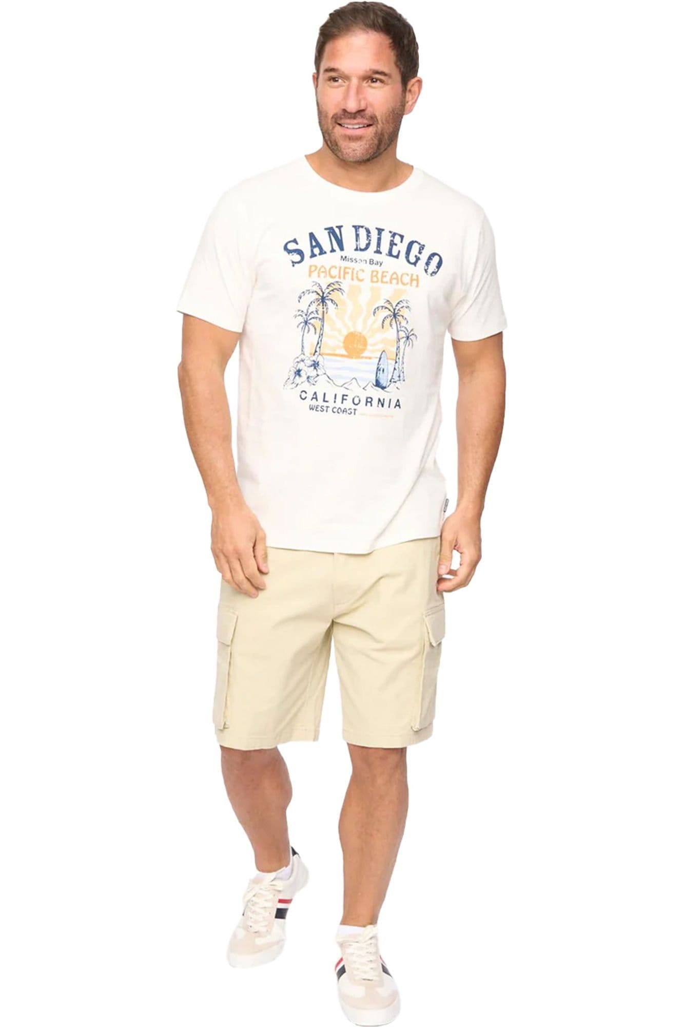 Bewley&Ritch Bewley&Ritch Men's Sandico T-Shirt in Off-White - 4