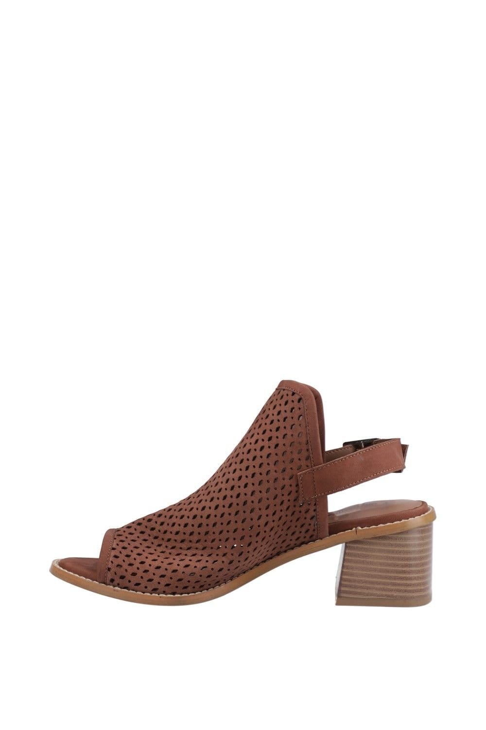Hush Puppies Hush Puppies Women's Louise Heeled Sandal in Brown - 4