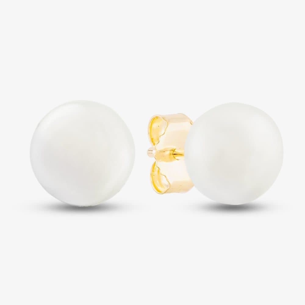 T.H.Baker T.H.Baker White Freshwater Pearl Stud Earrings