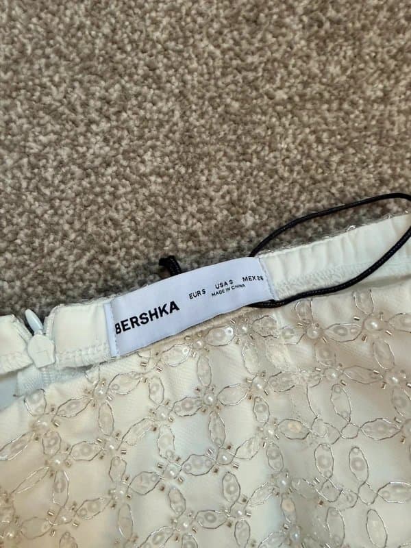 Bershka Beautiful embellished skirt bershka