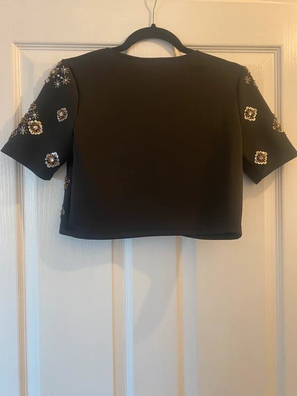 ASOS ASOS embellished crop top
