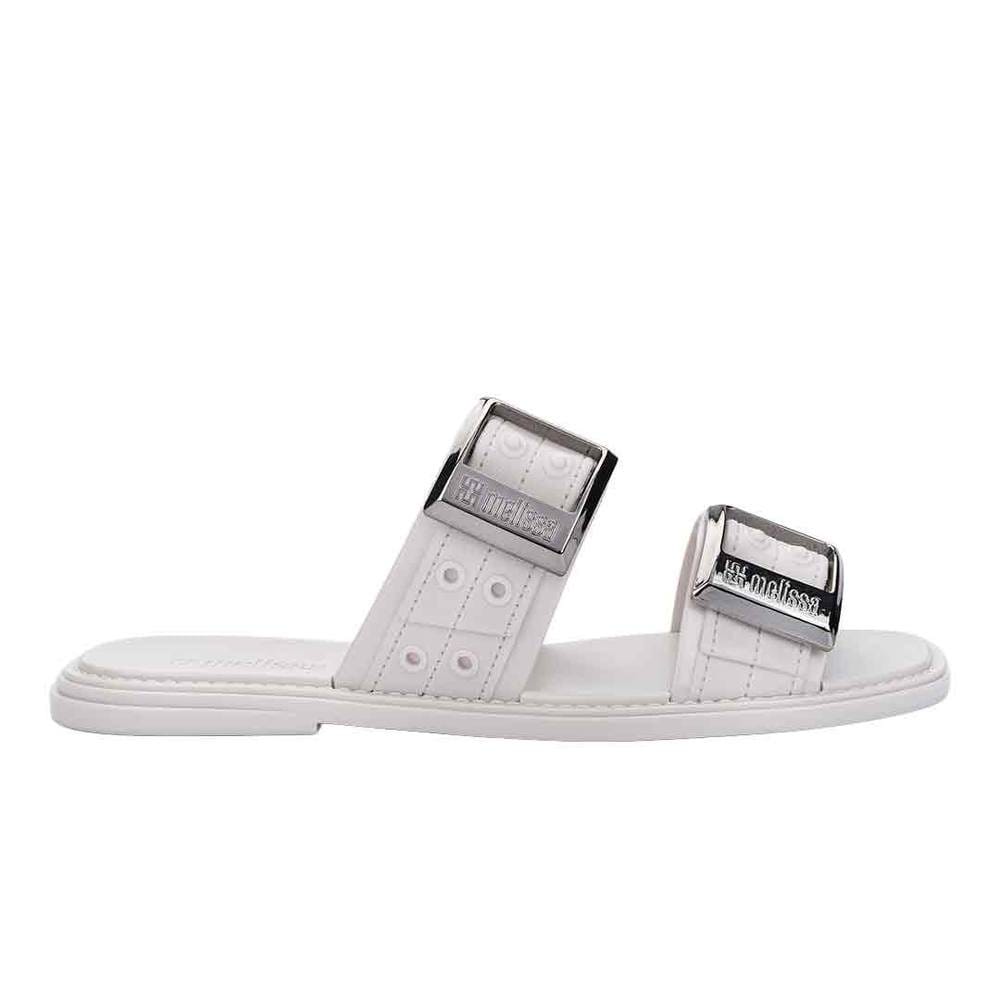 Melissa Shoes Melissa Shoes Women's Ladylike Slide in White - 4