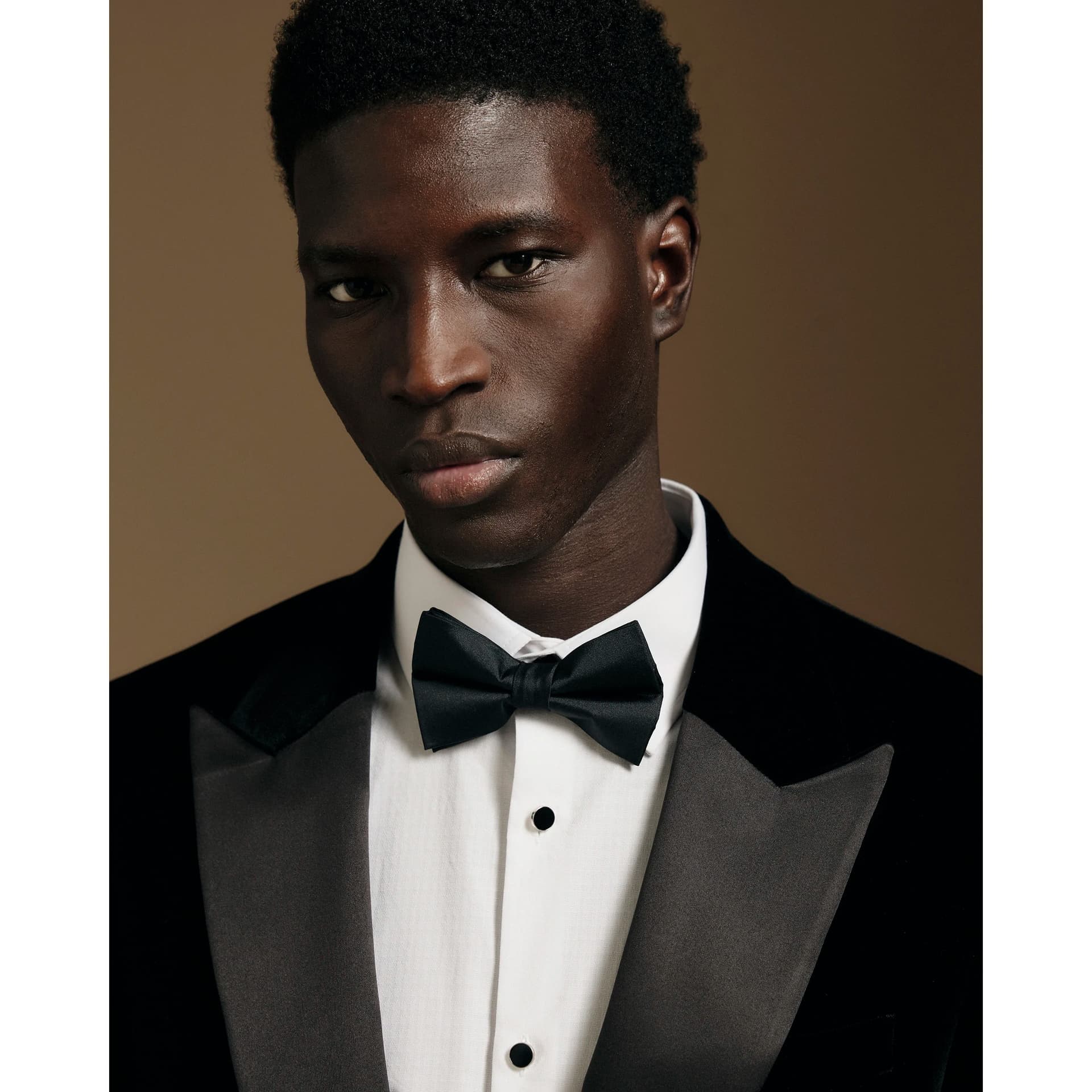 River Island Mens River Island Black Core Bow Tie