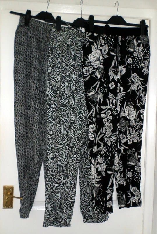 New Look 3 x New Look Trousers Size 8