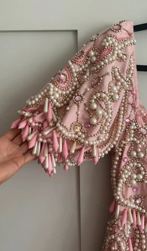 ASOS ASOS Luxe pearl embellished dress