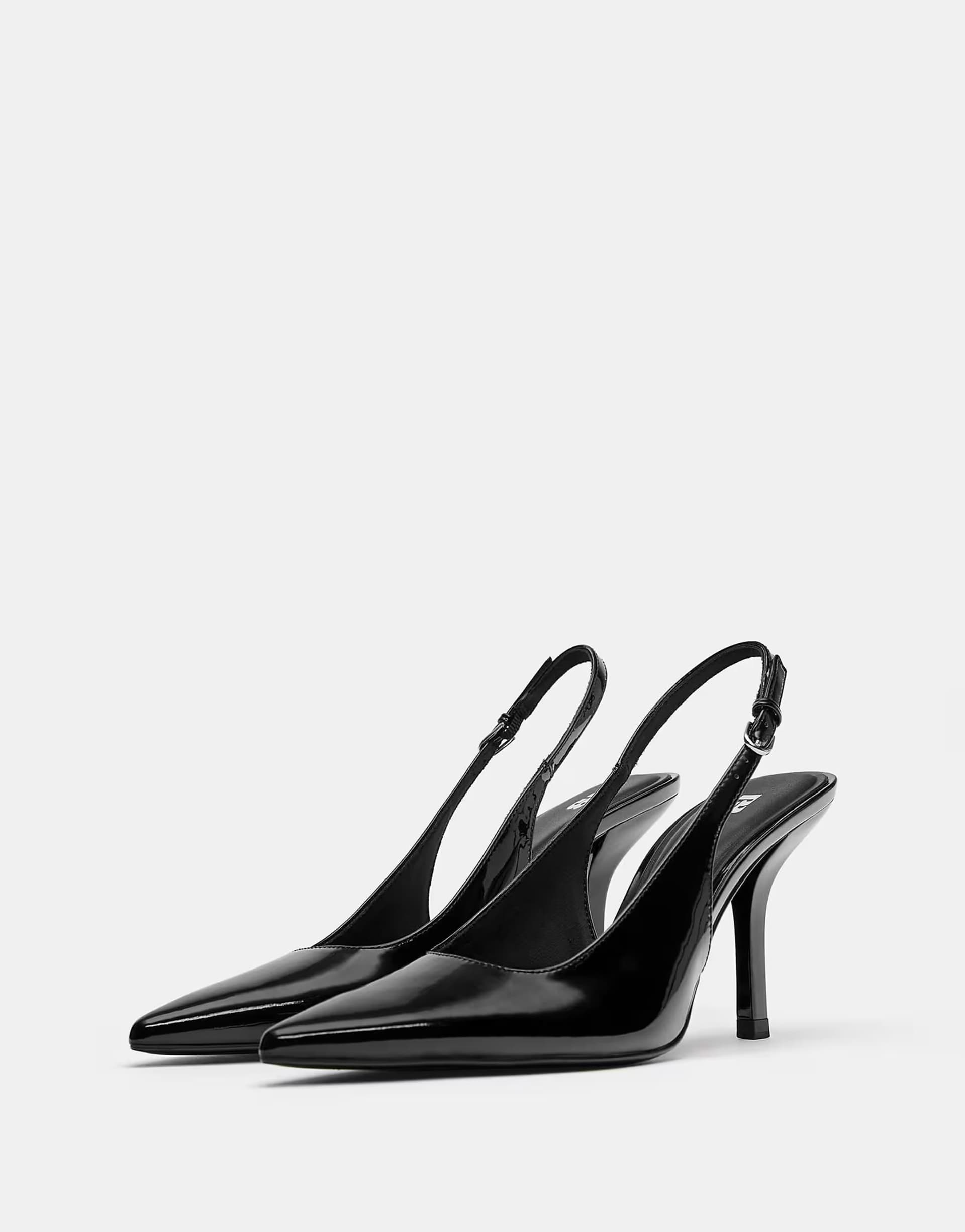 ASOS Pull&Bear High-heeled shoes in black