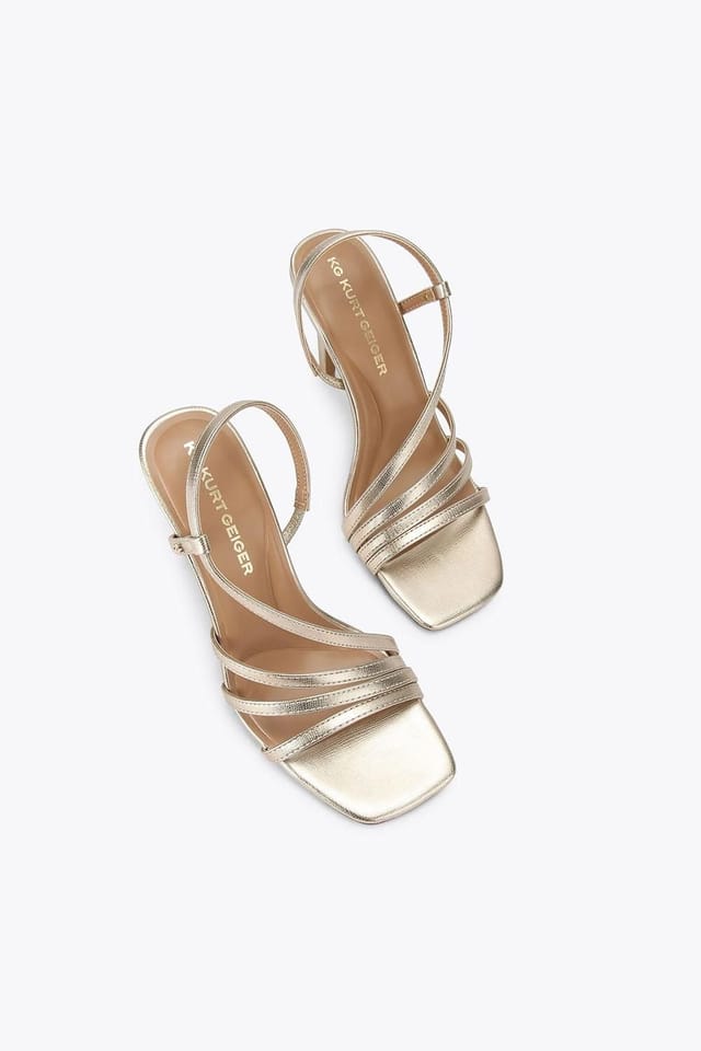 KG Kurt Geiger KG Kurt Geiger Women's 'Salome' Heels in Gold - 2