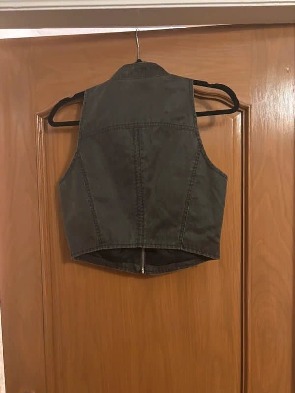Bershka Bershka motorcycle-style top