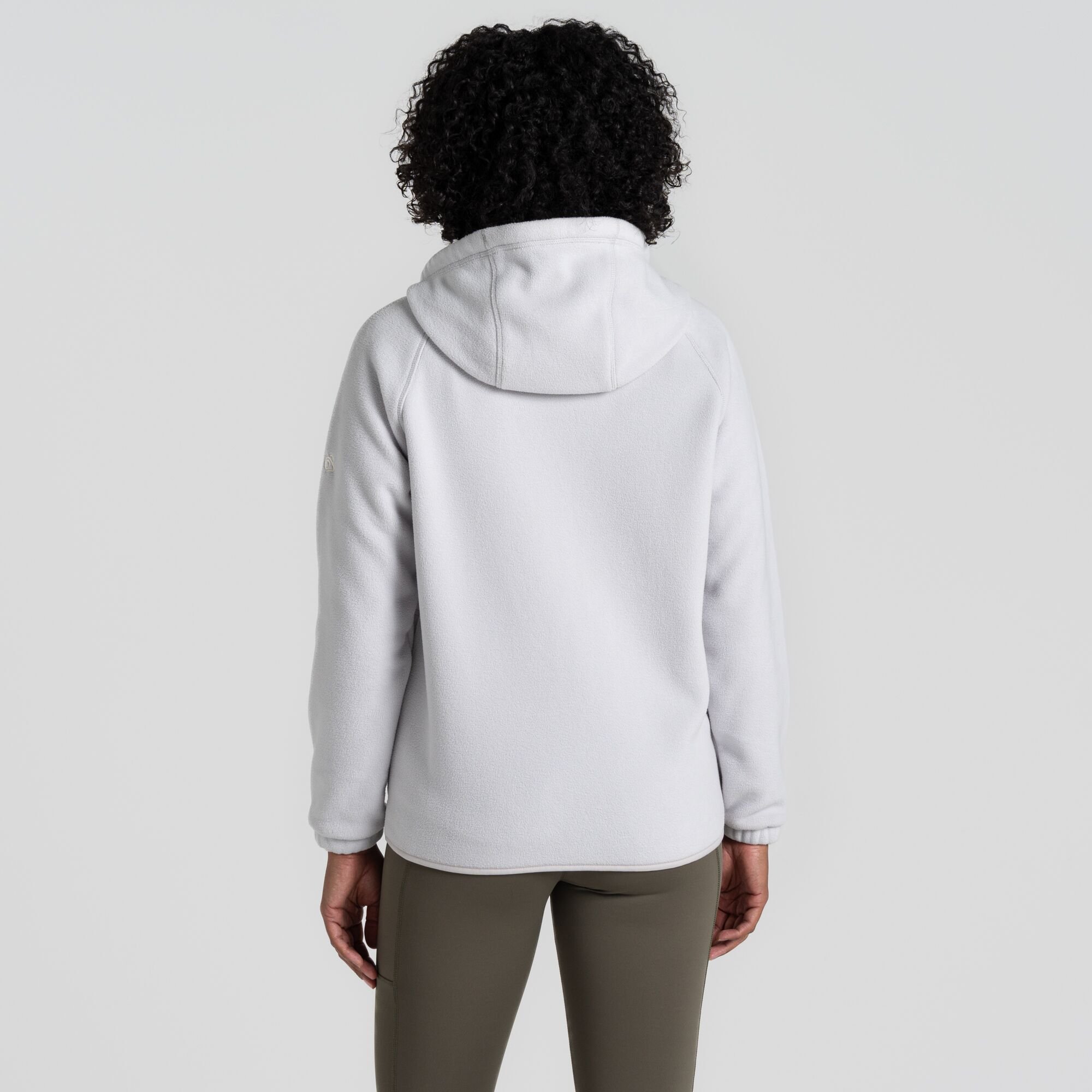 Craghoppers Craghoppers Women's Mari Insulating Hooded Fleece Jacket in Light Grey - 2