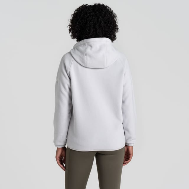 Craghoppers Craghoppers Women's Mari Insulating Hooded Fleece Jacket in Light Grey - 2