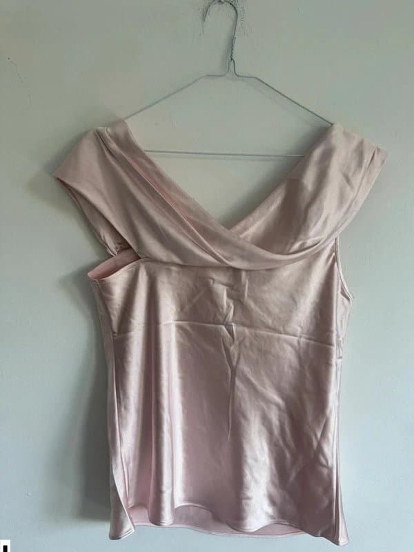 Ted Baker Ted baker deanaah top blush light pink new bnwt nude size 2 UK 10