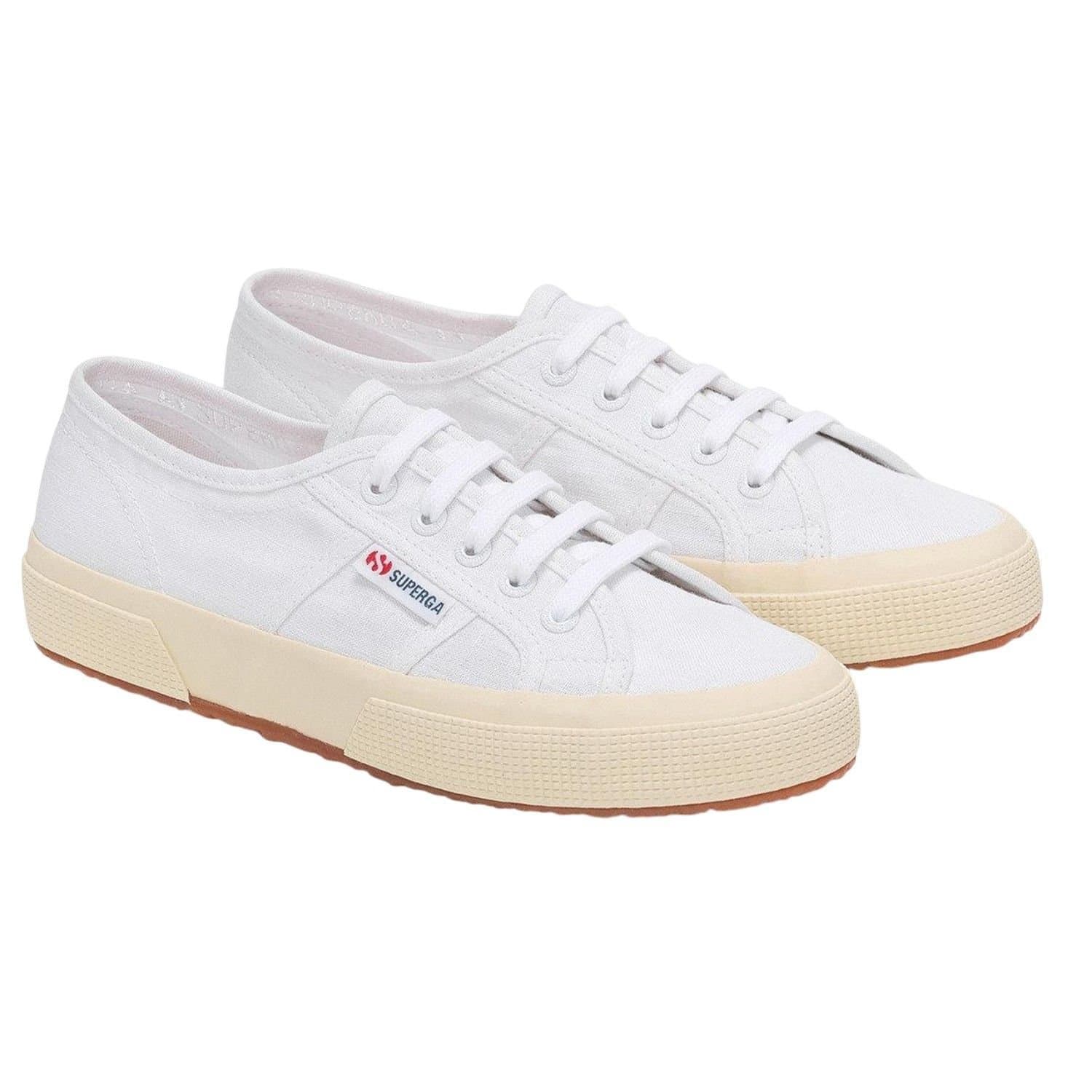 Superga Superga Women's 2750 Linen Trainers in White