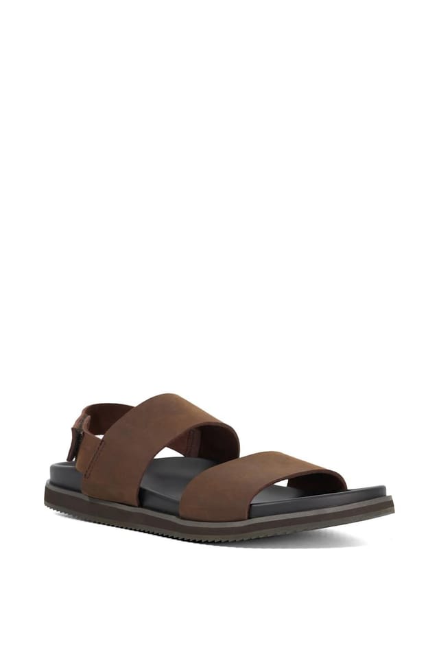 Dune London Dune London Men's 'Idealistic' Leather Sandals in Brown - 2